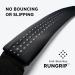 Unisex Slim Running Belt for All Phones - Black | Lightweight Waist Pack for Runners and Workout Gear - Buy Online on GoSupps.com