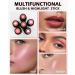 Sandwich Cream Blush Stick for Cheeks 2Pcs Multi-Use Makeup Blush Stick for Eyes Lips Face Longlasting Tinted Moisturizer Matte & Shimmer Blush Finish Natural Glow Blendable Blusher with Brush-01+06 01#+06# - Buy Online on GoSupps.com
