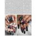 15 Sheets Halloween Nail Art Stickers | EBANKU 3D Laser Pumpkin Witch & Skeleton Decals for DIY Nail Decorations - Gold & Silver Colorful Designs - Buy Online on GoSupps.com