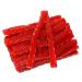 Happy Bites Hot Cinnamon Licorice Twists (16 oz) - JUMBO Size - Certified Kosher & Vegan - Gourmet - Low Fat - 1lb Pack - Buy Online on GoSupps.com