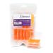 Element Dental Orthodontic Wax - Premium Orthodontic Wax Strips Storage Case Included Food Grade Ortho Brace Wax (Pack of 10 Orange/Orange) Orange/Orange Pack of 10