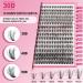320 Pcs 30D-D 3D Fluffy Cluster Lashes for DIY Eyelash Extensions at Home | Individual 3D Effect Lash Clusters for Self Application - Buy Online on GoSupps.com