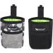 Lanjue Small Dog Treat Bags - 2 Pack Camouflage and Black Treat Pouch with Belt Clip for Dog Training | 600D Oxford Cloth Dog Walking Bag - Buy Online on GoSupps.com