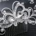Boao 56-Piece Wedding Bridal Hair Accessories Set - Crystal Pearl Comb, Rhinestone Hair Pins, U-shaped Clips - White - Ideal for Bride Bridesmaid - Buy Online on GoSupps.com