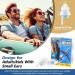 Naiicute Aircraft Earplugs - Pain-Free Travel Earplugs for Adults & Kids 12+ Reusable Hearing Protection with Pressure Compensation - White (Blue & Violet) - International Shipping Available - Buy Online on GoSupps.com