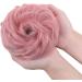 Synthetic Hair Bun Extension - Pink Scrunchie 45g - Messy Updo Ponytail for Women - Buy Online on GoSupps.com