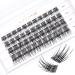 LANKIZ 2022 Brand New Cluster Lashes - Individual DIY Eyelash Extension Wisps at Home - Featherlight Synthetic Reusable Artificial False Cosplay Eyelashes Cluster Multipack - Soft Reusable Faux Mink Lash Clusters(Beauty ...