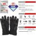 Songwin Waterproof Winter Gloves | Ethylene Insulated Ski & Snowboard Touchscreen Gloves for Men & Women | Perfect for Fishing Photography and Hunting - Black M - Buy Online on GoSupps.com