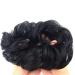 1 Piece Wavy Synthetic Hair Chignon Ponytail Extension for Women - Perfect for Updos & Insurage Hairstyles (1B#) - Buy Online on GoSupps.com