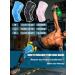 VAIIO Knee Braces for Pain Relief | Quadruple Spring Support | Compression Sleeve for Men & Women | Ideal for Meniscus Tear ACL Arthritis | XL Blue - Buy Online on GoSupps.com