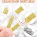 Silver and Gold Elastic Bands 1/4 Inch by 20 Yard for Sewing and Crafting - Buy Online on GoSupps.com