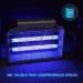 2800V Electric Bug Zapper with 20W Blue Light | Powerful Mosquito Killer for Moth, Fruit Fly, Fungus Gnat | Plug-in Pest Control Machine - Garage Bug Catcher/ Eliminator/ Trap/Shocker - Black - Buy Online on GoSupps.com