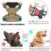 Buy Heele Dog Crockery & Adjustable Reflective Dog Harness - Khaki | Secure Running Harness with Snap Lock - Shop Now! - Buy Online on GoSupps.com
