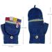 Kids Knitted Mittens | Dark Blue | Autumn & Winter Warm Gloves | Ages 3-6 - Buy Online on GoSupps.com