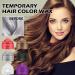 Temporary Natural Hair | Coloring Mud Hair Wax Color | Hairstyle Cream Color Wax | Hair Color Wax | Color Hair Wax Temporary | Versatile Hair Color Wax wax for men's hair (Brown 30ml) - Buy Online on GoSupps.com