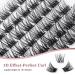 Lash Clusters 156 Pcs D Curl Individual Eyelash Extensions 9-14mm - Reusable Soft & Comfortable Wispy Lashes - DIY at Home - Buy Online on GoSupps.com