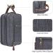 WANDF Small Nylon Dopp Kit Shaving Bag - Lightweight Toiletry Bag for Men and Women (B-Denim Grey) - Buy Online on GoSupps.com