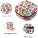 Anna Cowper Colorful Skull Sanitary Napkin Storage Bag - Multi-Colored 18 - Portable Period Pouch for Women & Teen Girls - Buy Online on GoSupps.com