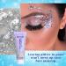 Body Glitter Gel - 50ml Silver Festival Glitzer Face & Makeup Accessories for Parties & DIY - Buy Online on GoSupps.com