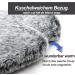 Owozoi Hot Water Bottle with Fluffy Fur Cover & Kangaroo Pocket - 2L Rubber Bed Bottle for Adults | Perfect Gift for Women in Silver Gray - Buy Online on GoSupps.com