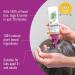 Puressentiel Head Lice Treatment Lotion & Comb - 100% Natural Formula - Kills Head Lice in 10min - 100ml - Kids & Adults - Cruelty Free - Buy Online on GoSupps.com