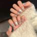 Hand Worn Nail Art Patches Coffin Shaped Fake Nails(S) - Buy Online on GoSupps.com