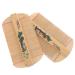 Ciieeo Lot de 2 Peignes Cheveux en Bambou Dense Antipelliculaire Outil Multifonction de Soin Capillaire Peigne Portable pour Cuir Chevelu Sensible Usage Familial et Style Al atoire