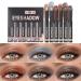 Stick Eyeshadows | 6 Pcs Cream Eyeshadow Pencils Waterproof Matte and Shiny Effect Anti-Smudging Eye Shadow for Girls Women Ideal for Travel and Birthday Party - Buy Online on GoSupps.com