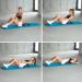 Retoo Back Extensor Massage Device - Lower & Upper Lumbar Spine Pain Relief Stretcher Trainer - Purple - Buy Online on GoSupps.com