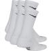 Nike Kids' Performance Cushioned Crew Training Socks (6 Pair) - White/Black | Dri-FIT Technology for Boys & Girls - Buy Online on GoSupps.com
