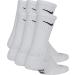 Nike Kids' Performance Cushioned Crew Training Socks (6 Pack) | Dri-FIT Technology, White/Black | Boys & Girls Comfort Socks - Buy Online on GoSupps.com