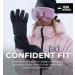 Tough Outdoors Women's Waterproof Ski Gloves - Small Black | Winter Snowboard Gloves for Ladies - Buy Online on GoSupps.com