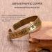 Hand Forged 100% Copper Tibetan Bracelet | Engraved Adjustable Cuff Bangle | Perfect Gift Boxed International Shipping - Buy Online on GoSupps.com