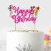 Seyal Buterbean Cafe Happy Birthday Cake Topper