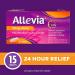 Allevia Hayfever Allergy Tablets 120mg Fexofenadine 24hr Relief - 15 Tablets - Buy Online on GoSupps.com