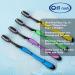 Extra Soft Flossing Toothbrush for Sensitive Teeth | Manual Plaque Remover for Adults | Individually Wrapped for Hygiene - Buy Online on GoSupps.com