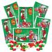 Jelly Belly Christmas Mix Jelly Bean 28g Bag (Pack of 6) - Mini Bags Featuring a Festive 3-Flavor Mix of Very Cherry Green Apple and Coconut Perfect for Stocking Stuffers Holiday Party Favors Gifting and On-the-Go Holiday Treats
