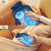 Buy Naanle Glowing Seahorse-Jellyfish Heat Bottle | Transparent 1L Hot Water Bottle for Pain Relief & Therapy - Ideal for Hands & Feet - Buy Online on GoSupps.com