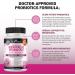 Menopause Support Probiotics for Women - Natural Relief for Hot Flashes, Night Sweats, Mood Swings - Astragalus Menopause Supplements - 30-Day Supply - Buy Online on GoSupps.com