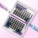 Diy Eyelash Extension Kit - 96 Pcs Individual Lash Clusters D Curl 8-16mm Mega Volume Bond & Seal Glue & Tweezers - Perfect for Home Use by Yaiseiko - Buy Online on GoSupps.com