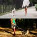 DOKI Retractable Dog Lead 5m/16FT Reflective Strong Nylon Tape Ribbon Leash One-Button Brake&Lock Extendable Dog Lead for Small Medium Dogs (Grey) - Buy Online on GoSupps.com