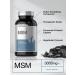 MSM Supplement 3000mg | 300 Coated Caplets with Calcium | Vegetarian Non-GMO Gluten Free - Buy Online on GoSupps.com