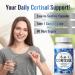 NutraPep Cortisol Detox Supplement Men Women - Reduce Lower Cortisol High Cortisol Reducer Blocker Control - Supports Stress Mood Rest Adrenal Calm Relax with Ashwagandha L-Theanine Magnesium - Buy Online on GoSupps.com