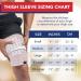 Doctor Developed Thigh Compression Sleeve for Men & Women - Breathable Hamstring Support Wraps Groin Brace Large Pink (1 Pair) - Boost Recovery & Comfort - Buy Online on GoSupps.com