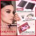 Goddvenus Eyelash Extension Kit - 280pcs D Curl Russian Cluster Lashes with Glue, Tweezers, and Seal - DIY Cluster Lashes Kit - Buy Online on GoSupps.com