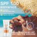 Sunscreen Spf 100 - Face Sunscreen - Waterproof Moisturiser with Spf 100 - UVB/UVA Protection Sun Cream - Factor 100 Sun Cream anti Wrinkle Prevent Sunburn&Taning 50g - Buy Online on GoSupps.com