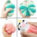 Buy BETITETO Cute Cartoon Animal Bath Sponges - 2 Pack Kids Bath Loofahs (Cow + Monkey) - Body Scrubber for Children & Women - Buy Online on GoSupps.com