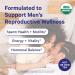 Blue Stork Men's Fertility Bundle Fertility Support Supplement + Organic Tea Vitamins Minerals and Herbs to Support Sperm Health and Reproductive Wellness 30 Capsules + 15 Sachets - Buy Online on GoSupps.com