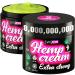 Hemp Cream for Knees, Neck, Joints, Shoulders, Back, Feet - Fast-Acting Muscle Cream with Hemp and Emu Oil, Arnica, Aloe, Turmeric - American Quality - for All Skin Types, (2 Ounce (Pack of 2))
