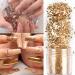 Flofia 12 Box Holographic Nail Glitter Powder - Makeup Face Eyes Body Nail Art & Decoration in Gold & Brown - Buy Online on GoSupps.com